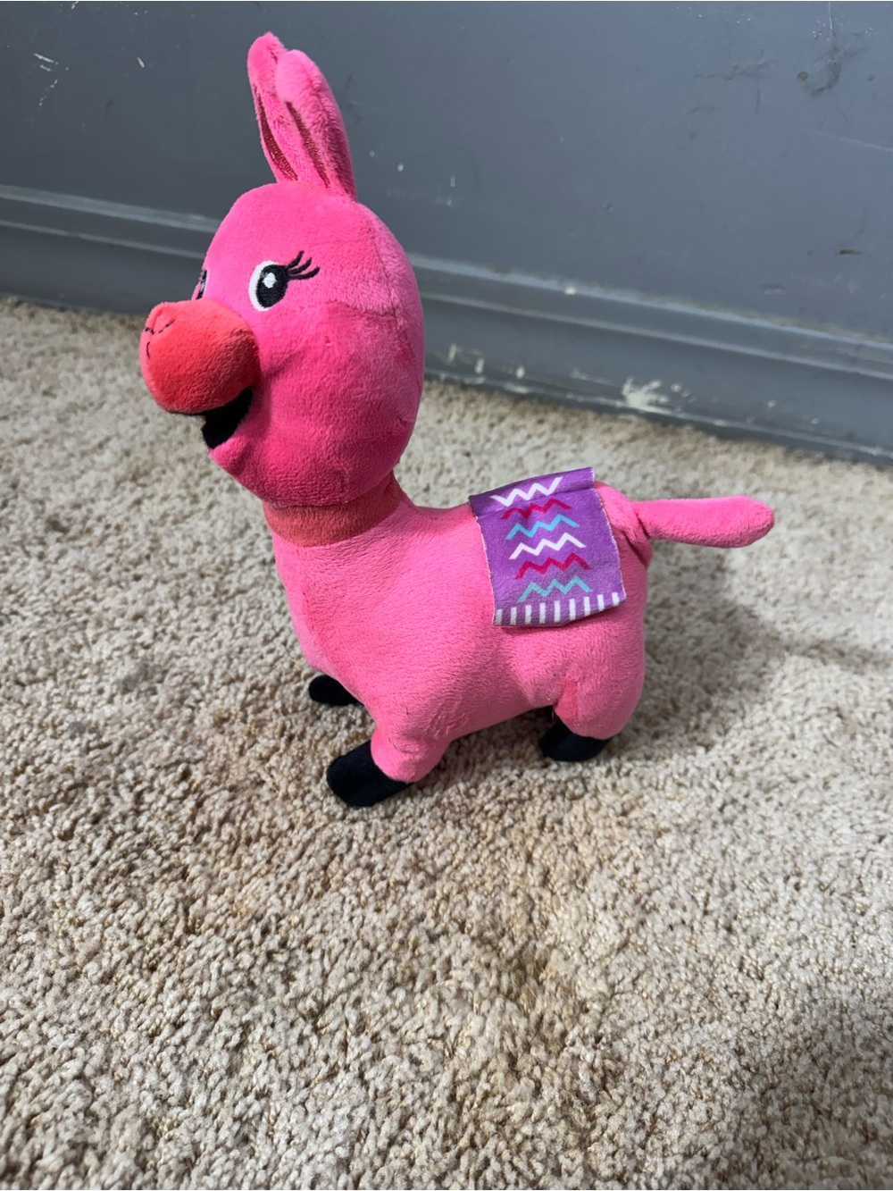 Adorable Pink Llama Plush- Super Soft Cuddly Stuffed Animal
